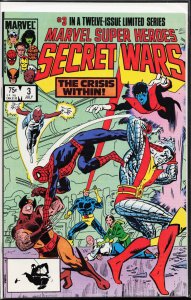 Marvel Super Heroes Secret Wars #3 (1984) [Key Issue]