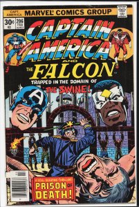 Captain America #206 (1977) Captain America and the Falcon