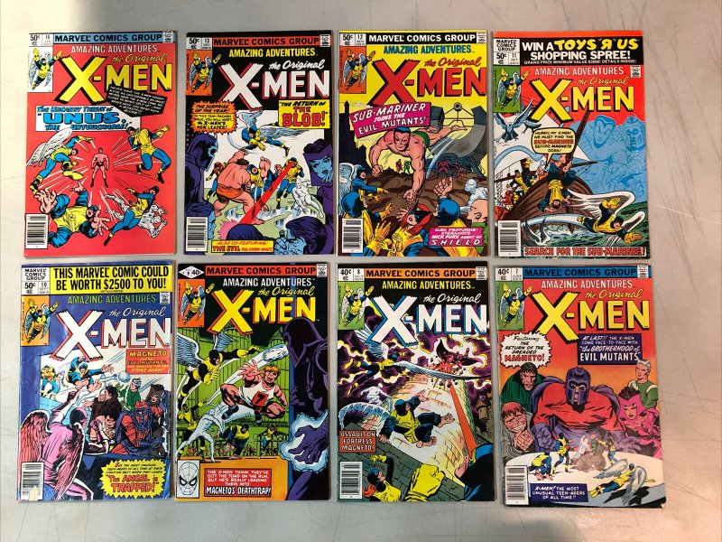 Amazing Adventures (1979) #1-14 (VG+ to FN+) Complete Set reprints X-Men #1 to 8 