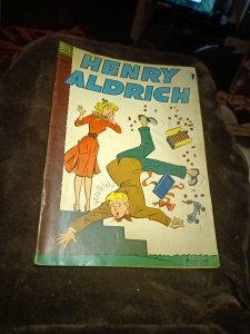 GOLDEN AGE Teen Romance COMIC Henry Aldrich #18 1953 Headlights Good Girl Cover