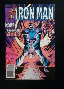 Iron Man #186  MARVEL Comics 1984 VF NEWSSTAND