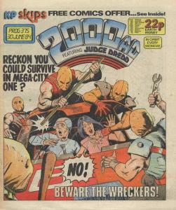 2000 A.D. #375 FN; Fleetway Quality | save on shipping - details inside