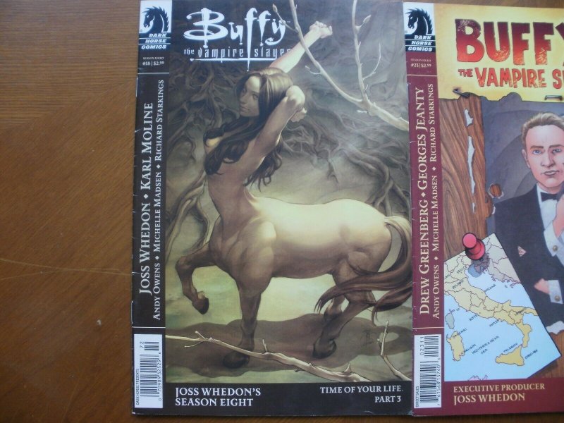 3 Dark Horse Comic: BUFFY THE VAMPIRE SLAYER #18 23 25 (Time of Your Life Doll)