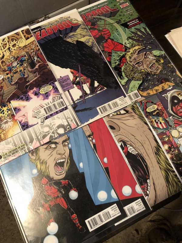 Deadpool 7 book lot