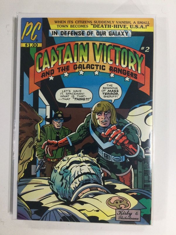 Captain Victory and the Galactic Rangers #2 (1982) FN3B119 FINE FN 6.0