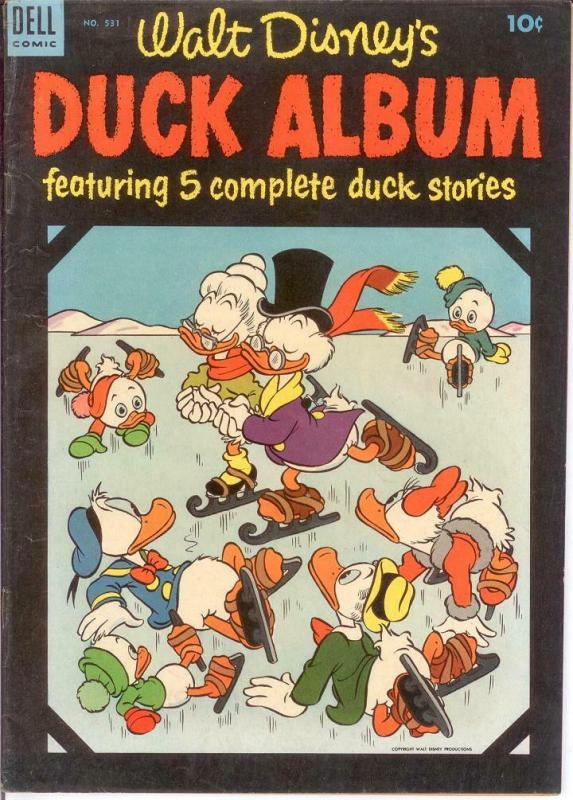 DUCK ALBUM F.C. 531 VG 1953 COMICS BOOK