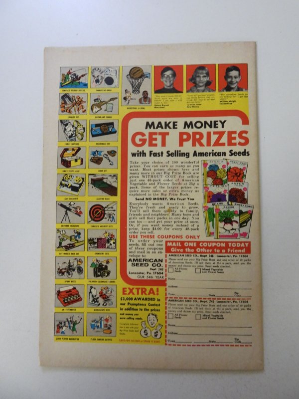 The Amazing Spider-Man #108 (1972) FN+ condition stains back cover