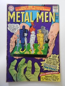 Metal Men #16 GD 2 centerfold wraps detached, moisture damage rust bottom staple