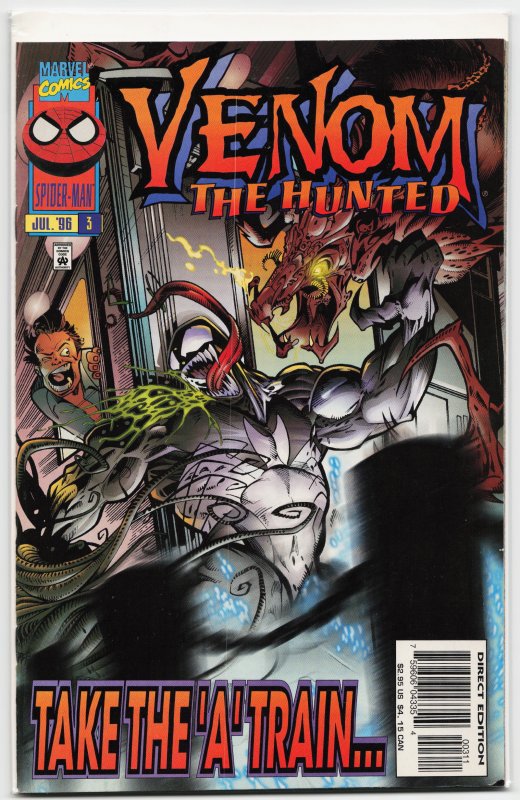 Venom: The Hunted #3 (1996) Venom