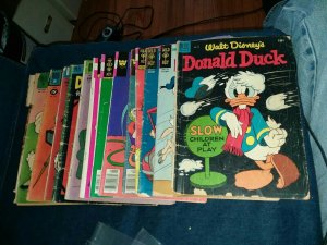 Donald Duck 14 Issue Golden Silver Bronze Age Comics Lot Run Set Collection dell