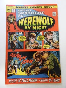 Marvel Spotlight #2 (1972) 1st appearance of Werewolf by Night FN/VF condition