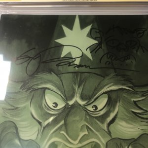 Orcs : The Curse (2022)  # 1 ( CGC 9.8 SS) Signed & Sketch  Eric Powell * Virgin