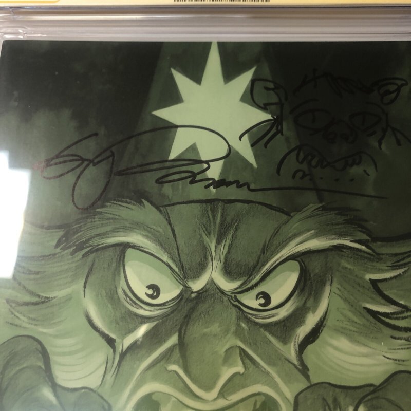 Orcs : The Curse (2022)  # 1 ( CGC 9.8 SS) Signed & Sketch  Eric Powell * Virgin