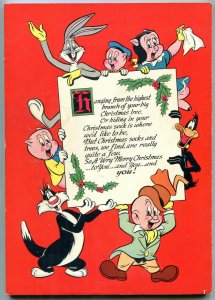 Bugs Bunny's Christmas Funnies #3 1952-DELL GIANT COMICS FN