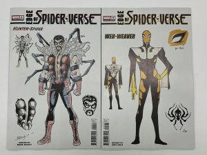 EDGE OF SPIDER-VERSE #5 1:10 ANKA + 1:10 BAGLEY DESIGN VAR SET 2022 PROSHIPS