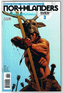 NORTHLANDERS #3, NM, Variant, Vikings, Vertigo, Brian Wood, 2008, more in store