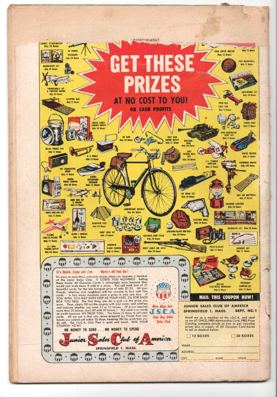 Showcase #19 (DC Comics March-April 1959) Fa