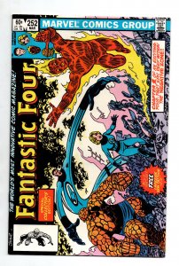 Fantastic Four #252 - Annihilus Appearance - No Tattooz Insert - 1983 - (-NM)