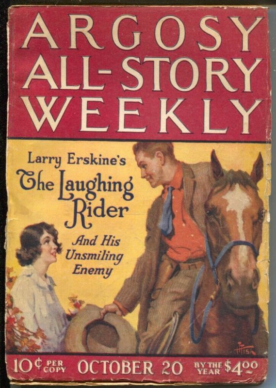 Argosy All-Story Weekly 10/20/1923-Avenging Shepherd Part 5-pulp thrills-VG