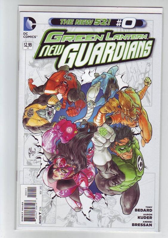 GREEN LANTERN NEW GUARDIANS (2011 DC) #0 NM-