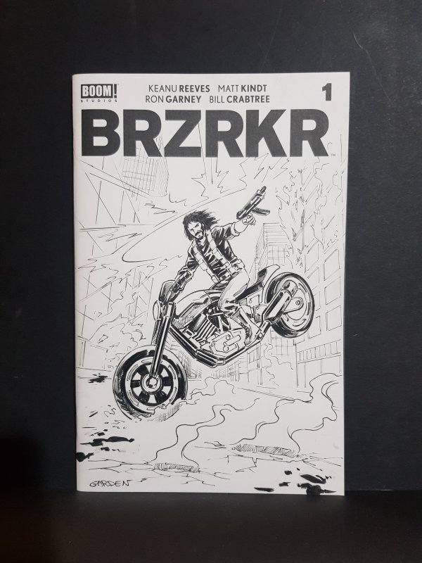 ​BRZRKR #1 Blank Variant