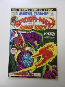 Marvel Team-Up #10 (1973) FN- condition stain back cover