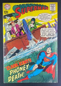 Superman (1939) #210 VG (4.0) Neal Adams Cover
