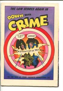 UNDERWORLD CRIME #1-1952-CRIME ARMY-PRE-CODE-SOUTHERN STATES PEDIGREE-vf minus