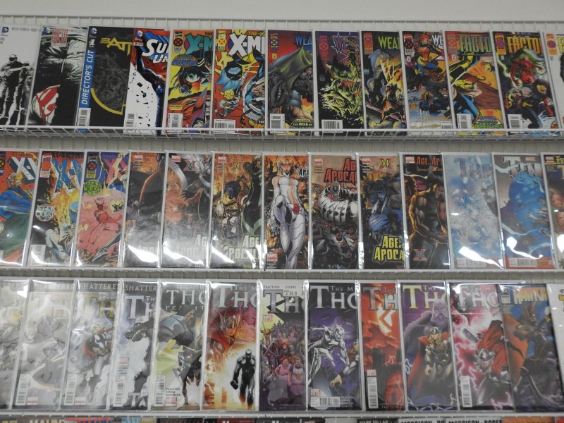 Huge Lot 120+ Comics W/ Thor, Hulk,  X-Men, +More! Avg VF- Condition!