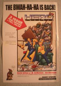 HERO SQUARED Promo Poster, 13 x 19, 2005, Unused, more in our store