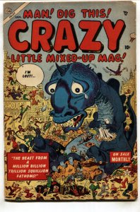 Crazy #2--1954--Atlas--Davy Berg--Joe Maneely--Bill Everett--comic book