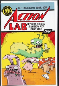 Itty Bitty Bunnies in Rainbow Pixie Candy Land Cover B (2014)