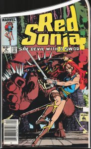 Red Sonja #8 Newsstand Edition (1985) Red Sonja