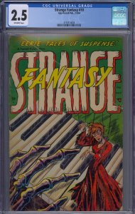 STRANGE FANTASY #10 CGC 2.5