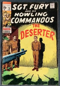 Sgt. Fury and His Howling Commandos #75 (1970, Marvel) FN-