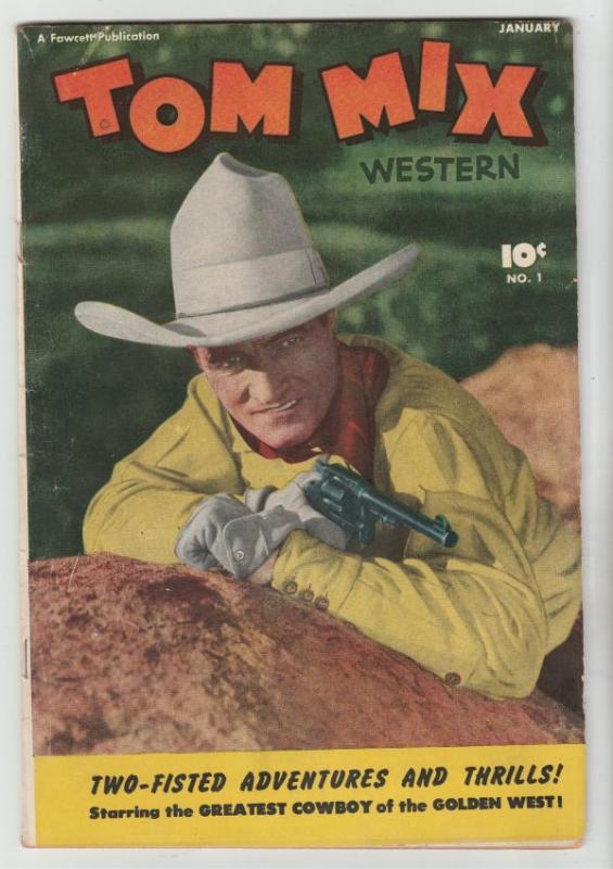 Tom Mix Western #1 (Jan-48) FN/VF Mid-High-Grade Tom Mix