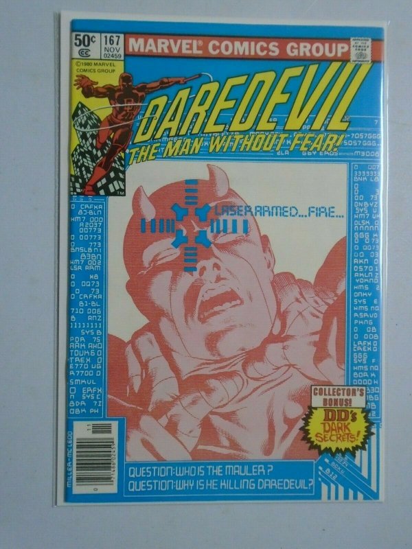 Daredevil #167 Newsstand Edition 7.0 (1980)