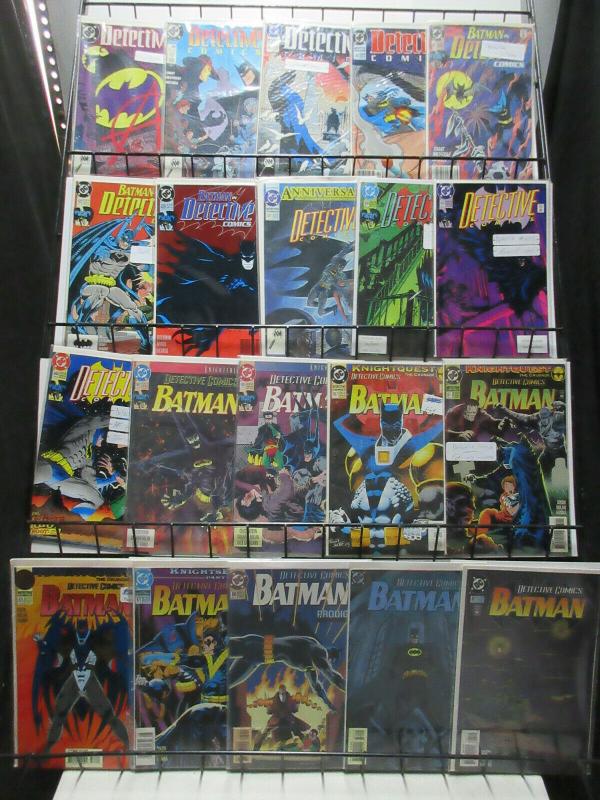 Detective Comics (DC 1981-2010) Mini-Library of 84Diff from #499-872 Thrillers!