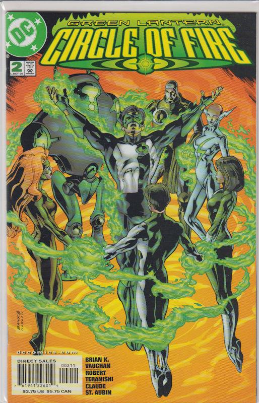 Green Lantern: Circle of Fire #1 & #2 plus the 5 spin off issues (10/2000, DC)NM