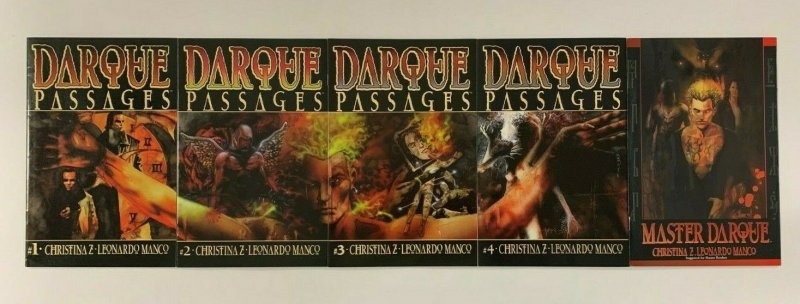 Darque Passages #1-4 VF/NM complete series + Master Darque #1 acclaim comics