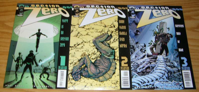 Section Zero #1-3 VF/NM complete series - image comics - karl kesel - gorilla 2