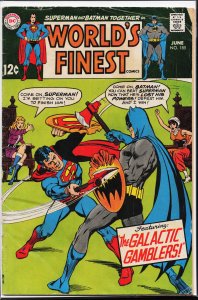 World's Finest Comics #185 (1969) Superman and Batman and Robin