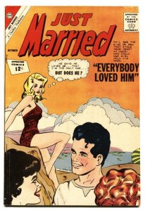 Just Married #27 1962 Swimsuit cover- Spicy Romance Charlton Comic- vg+