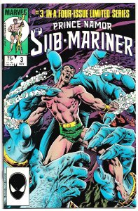 PRINCE NAMOR THE SUB-MARINER #1-4 (1984) 8.0 VF Complete 4-issue Mini-Series!!