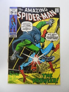The Amazing Spider-Man #93 (1971) VG condition rusty staples