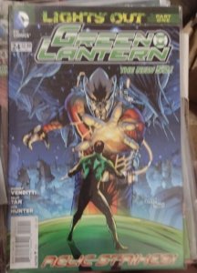 GREEN LANTERN # 24  2013 DC the new 52  RELIC STRIKES