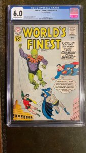 World's Finest Comics 116 CGC 6.0-- 1961 -- Superman Batman  Fresh Grading