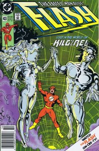 Flash #43 ORIGINAL Vintage 1990 DC Comics