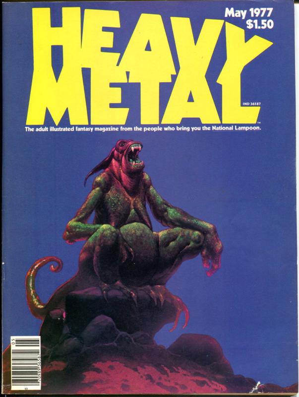 HEAVY METAL #2, FN+, May 1977, Richard Corben, Moebius, Bode, more in store