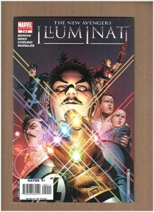 New Avengers: Illuminati #2 Marvel Comics 2007 Dr. Strange Iron Man NM- 9.2